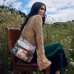 GYPSY Floral Patchwork Crossbody Bag New with tags